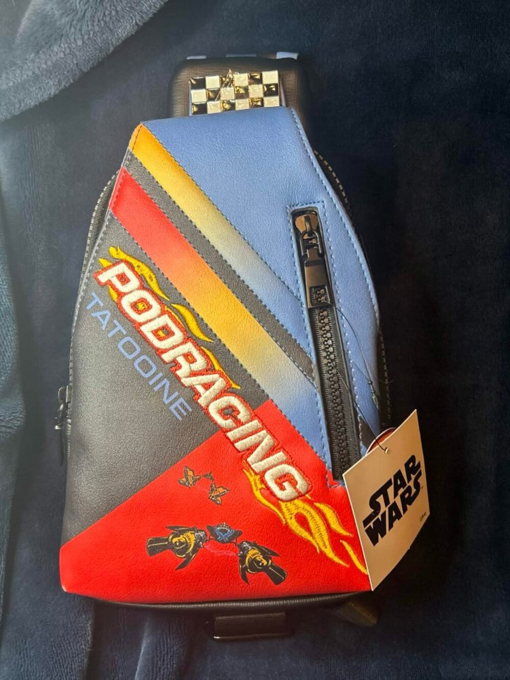Star Wars Podracing Tatooine Sling Bag BoxLunch Exclusive NWT New With Tags